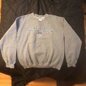 Salisbury beach crew neck sweatshirt